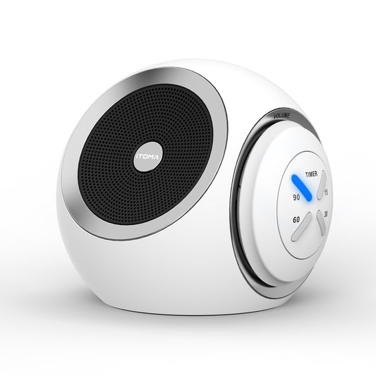 Weißes Rauschen, 30 beruhigende Geräuschoptionen, darunter Ventilator, Natur- und weißes Rauschen, Einschlaftimer, Bluetooth, einstellbare Lautstärke, Schlafgeräuschmaschine für Erwachsene iTOMA 318