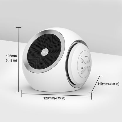 Máquina de ruido blanco, 30 sonidos relajantes (ventilador, naturaleza y ruido blanco), temporizador, Bluetooth, volumen ajustable, iTOMA 318