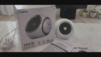 Máquina de ruido blanco, 30 sonidos relajantes (ventilador, naturaleza y ruido blanco), temporizador, Bluetooth, volumen ajustable, iTOMA 318